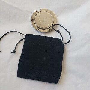Purse Hook Silver-tone w Velveteen Bag Holder Magnetic Purse Holder